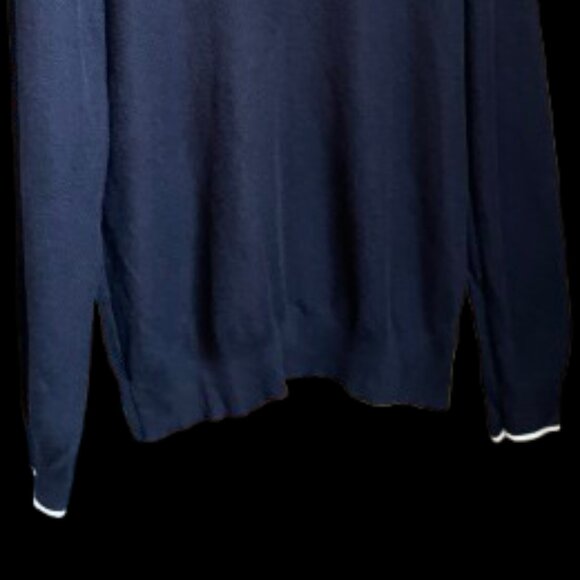 BOSS Hugo Boss Crew Neck Men's Navy Sweater. Size: Large - Picture 9 of 13